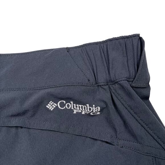 Columbia PFG Shorts Womens 12 x 5" Inseam Black Coral Point III UPF 50 Fishing - Picture 4 of 8